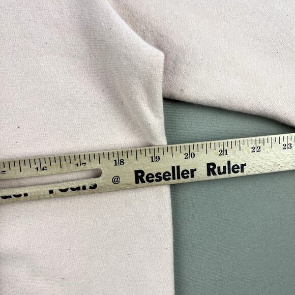 Noah NYC Sweatshirt Adult Small Pink Embroidered Crewneck Pullover Terry Cotton - Picture 10 of 12